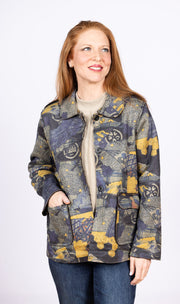 Reversible Jacket Black, Pockets