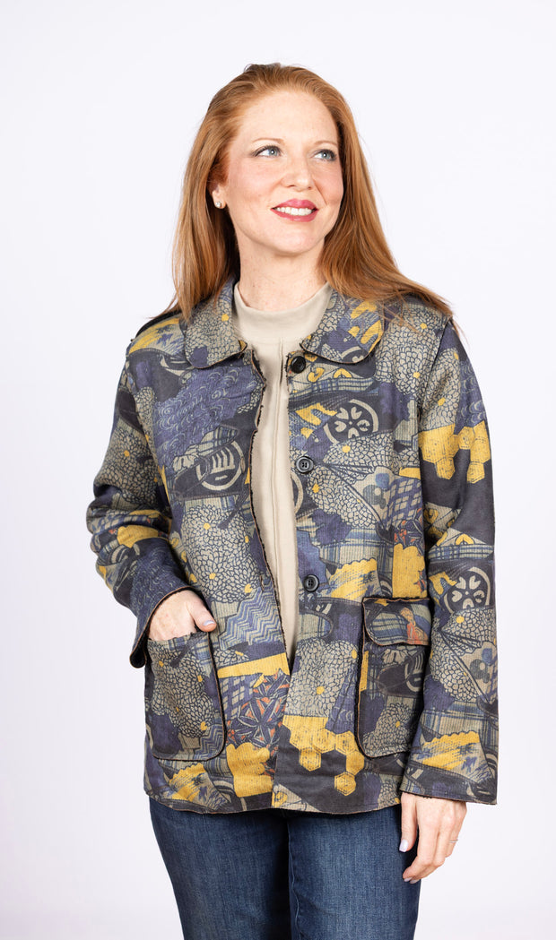 Reversible Jacket Black, Pockets