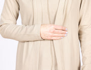 Long Cardi Jacket Oatmeal