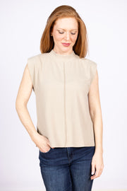 Tank Top Oatmeal, Side Slit