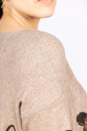 Dolman Sleeve Sweater Party Animals