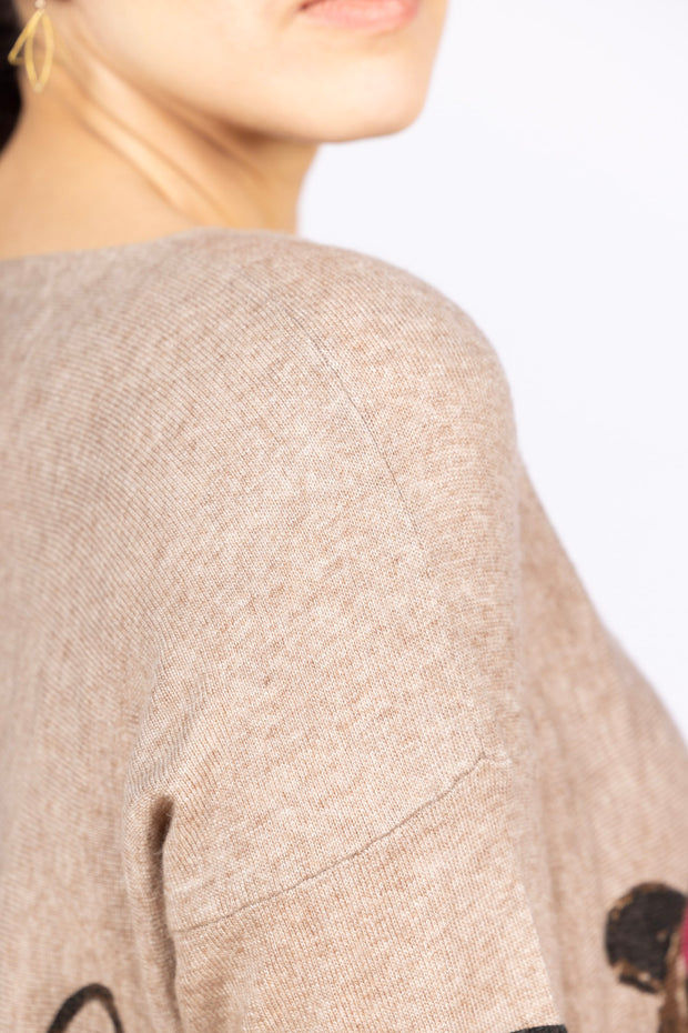 Dolman Sleeve Sweater Party Animals