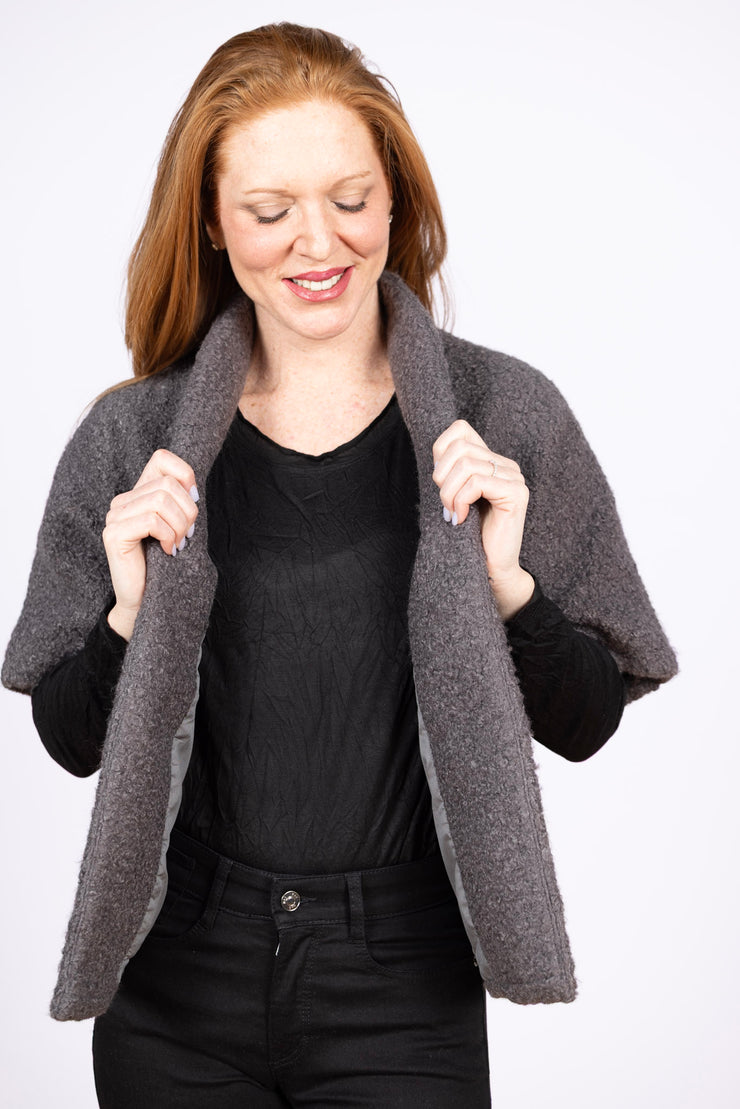 Patch Pocket Jacket Gray