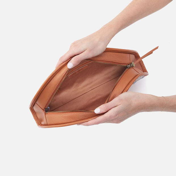 Luna Clutch Sunset Raffia