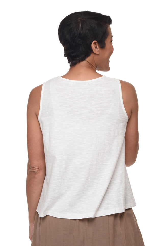 Seashell Tank Ivory