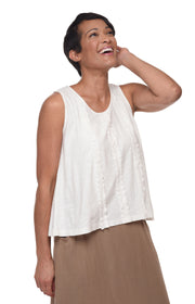 Seashell Tank Ivory