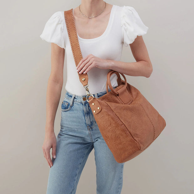 Sheila Large Satchel Saddle