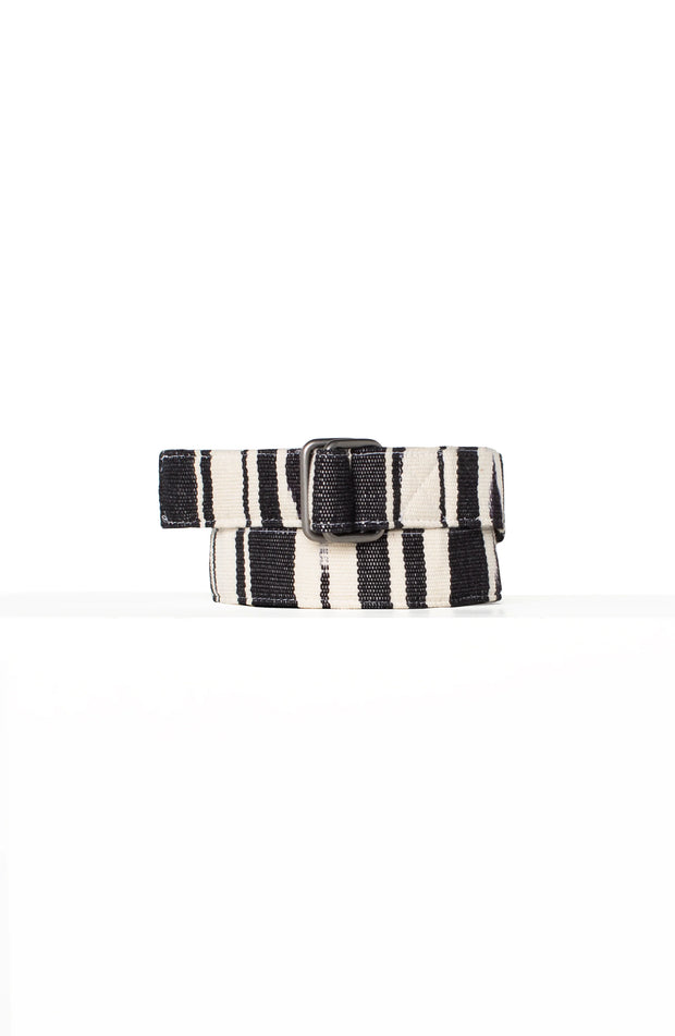 Celeste Belt Black/White