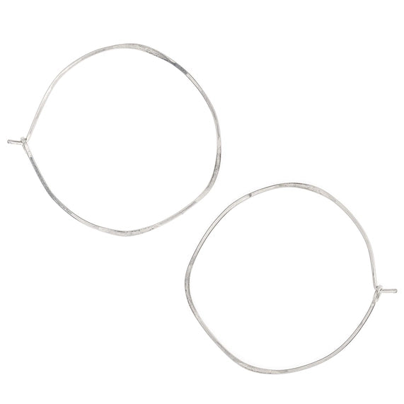 Minimal Hoop Sterling