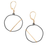 Night Optimist Circle Earring