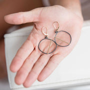 Night Optimist Circle Earring