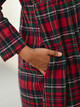 Yuletide Check Nighty Red
