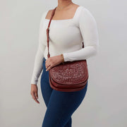 Kiva Large Crossbody Chestnut