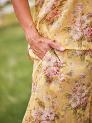 Blossom Pajama Set Yellow
