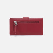 Essential Bifold Wallet Cranberry (Saffiano)