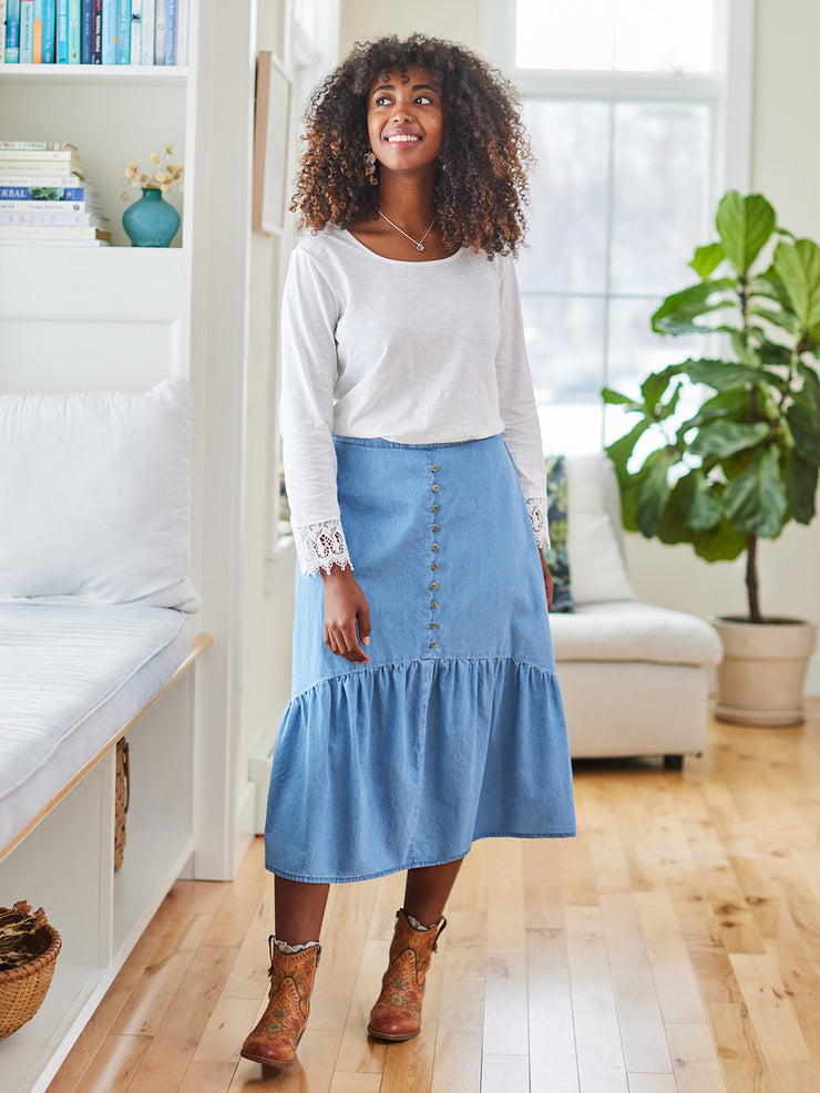 Homestead Denim Skirt