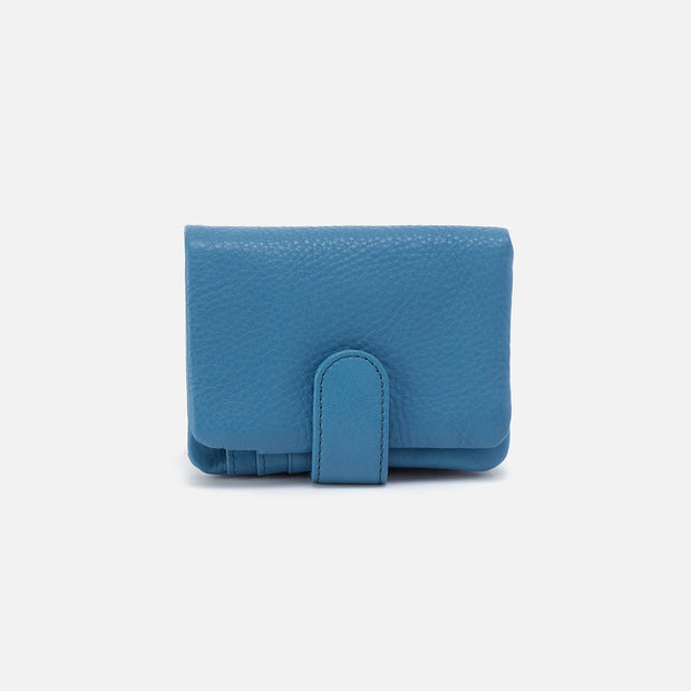 Fern Bifold Wallet Dusty Blue