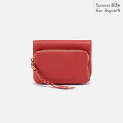 Fern Bifold Wallet Red Clay