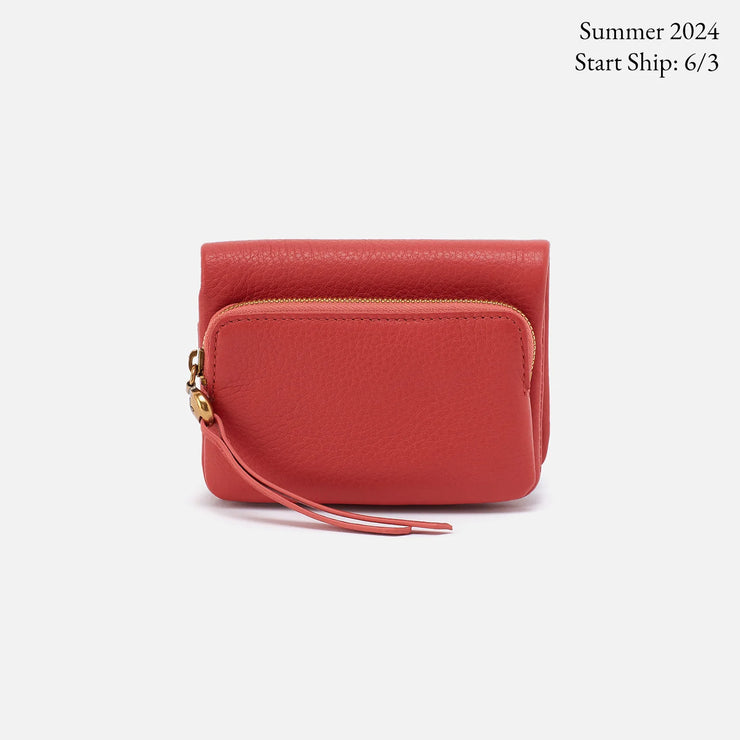 Fern Bifold Wallet Red Clay