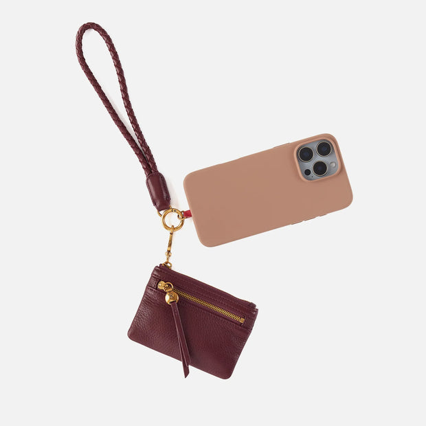 Lasso Phone Wristlet Mulberry Glaze