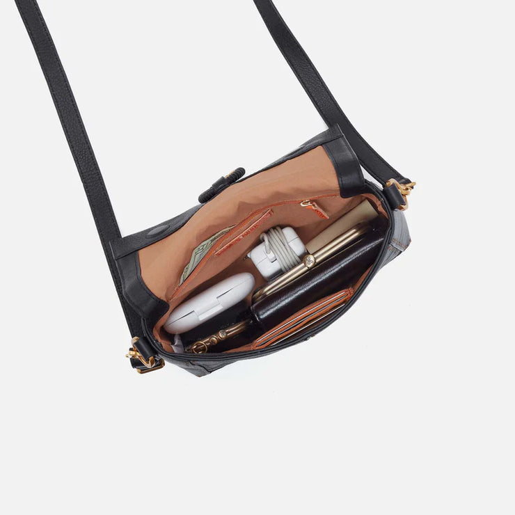 Austin Flap Crossbody Black
