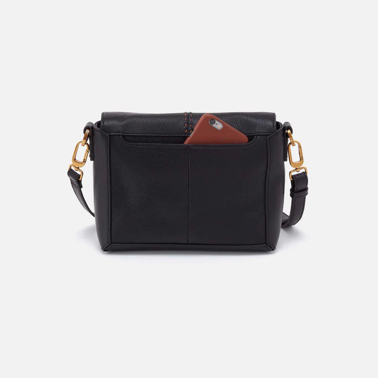 Austin Flap Crossbody Black