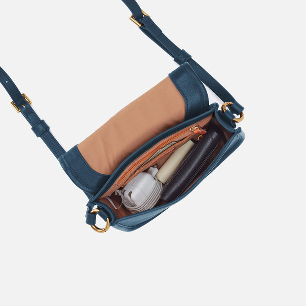 Kiva Small Crossbody Peacock Feather
