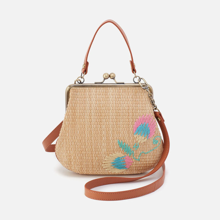 Alba Crossbody Natural Straw