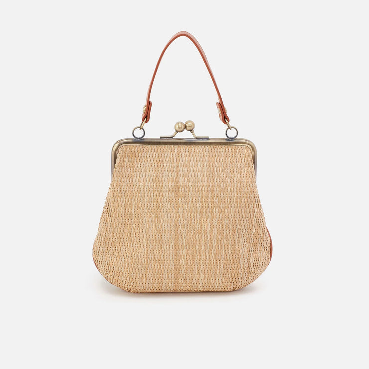 Alba Crossbody Natural Straw