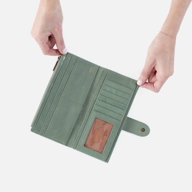 Dunn Continental Wallet Jade