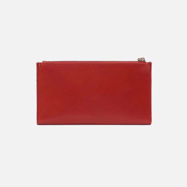 Jill Large Bifold Wallet Brick