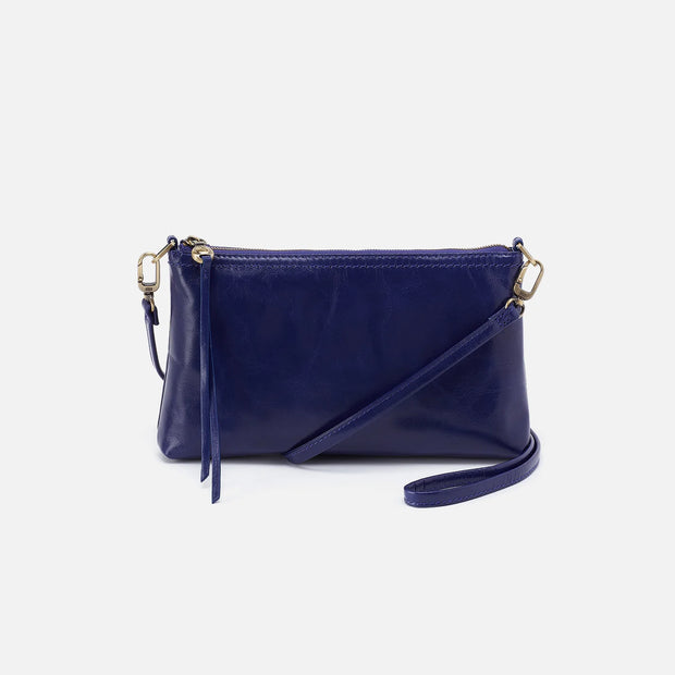 Darcy Winter Violet, Crossbody, Wristlet, Leather