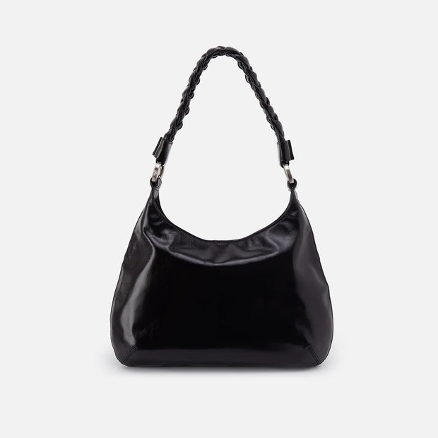 Madison Shoulder Black, Leather Bag
