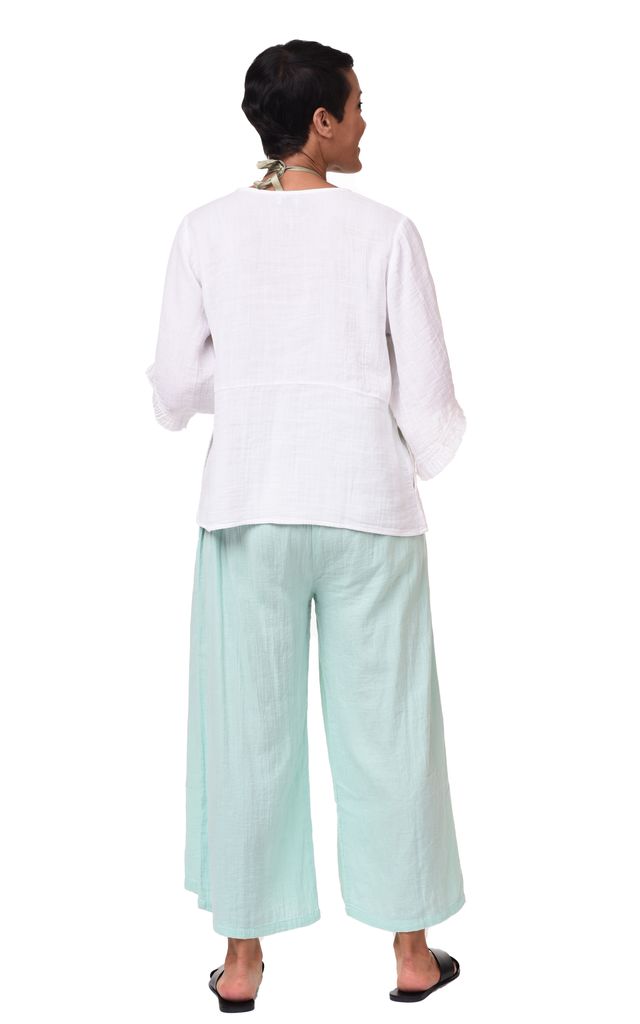 Palazzo Pant Aqua