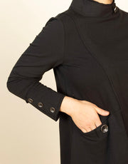 Coffee Date Tunic Black