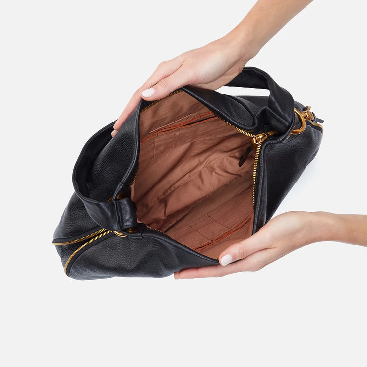 Fern Hobo Bag Black